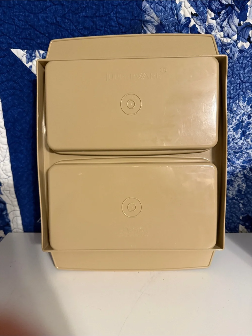Tupperware deviled egg tray. Never used.